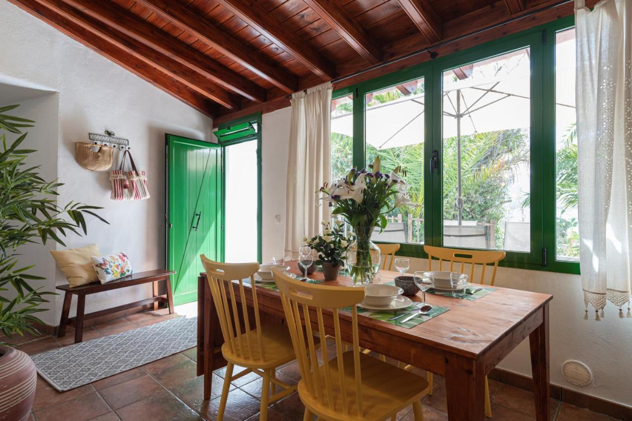 Sunset Views Terrace 2Br Cave House - Parking Villa Santa Brígida Exterior foto