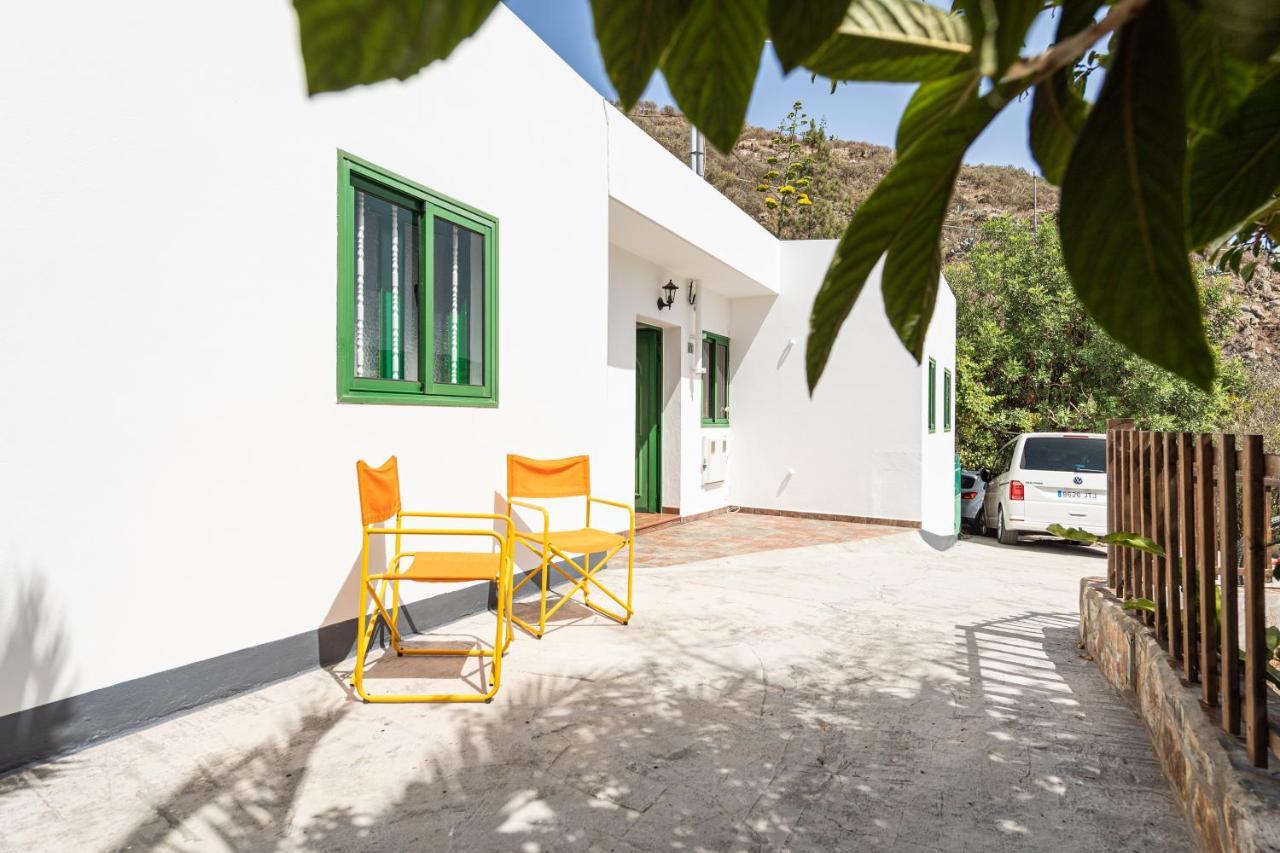 Sunset Views Terrace 2Br Cave House - Parking Villa Santa Brígida Exterior foto