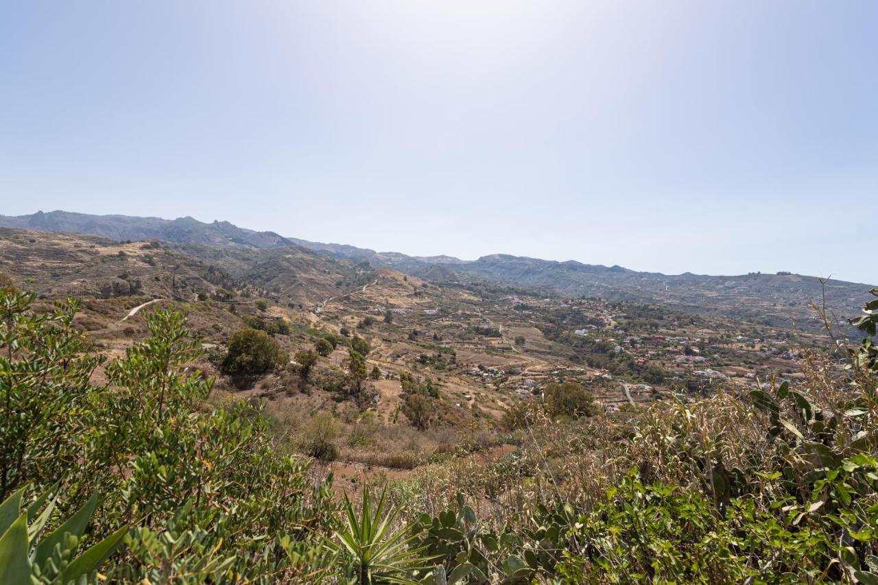 Sunset Views Terrace 2Br Cave House - Parking Villa Santa Brígida Exterior foto